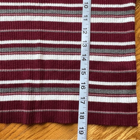 Pink Republic Multi Color Striped Soft Knit Sweater Size Extra Large - Picture 4 of 6